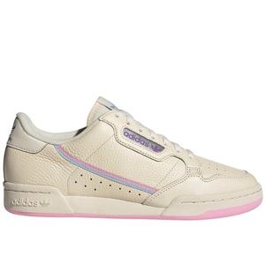ADIDAS CONTINENTAL 80 ECRU TINT/PINK WOMEN'S SHOE